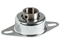 Ball Bearing, Pressed Steel Housing, Self-Aligning, Heavy Gauge Type F2PH-BL - Series